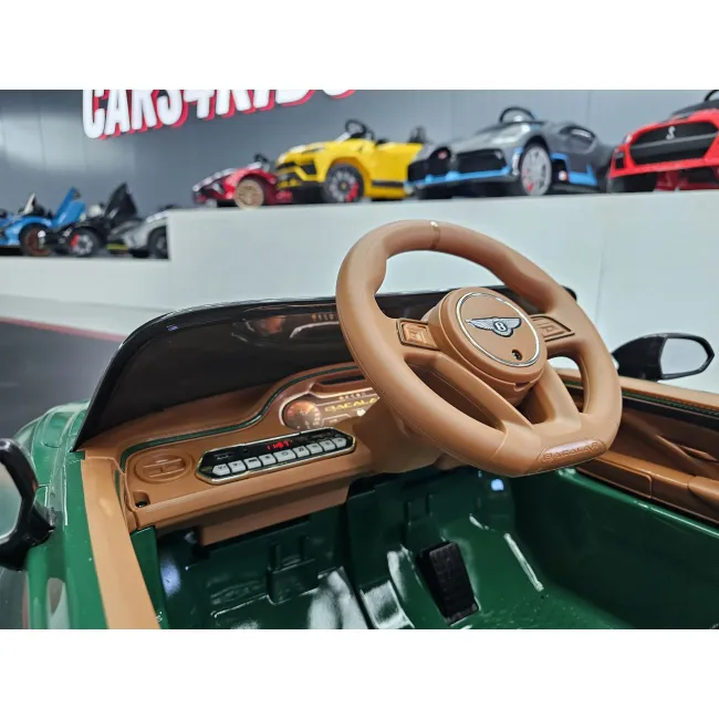 Mae Ina Electrica Bentley Bacalar 12v Verde Metalic, Licenta Oficiala ,   Ue I Verticale, Telecomanda 2.4g Pjbc4k1008groen