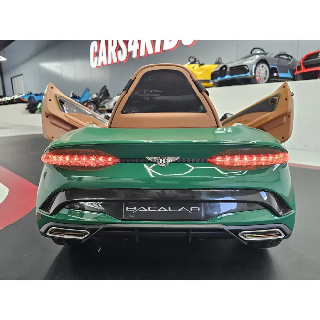 Mae Ina Electrica Bentley Bacalar 12v Verde Metalic, Licenta Oficiala ,   Ue I Verticale, Telecomanda 2.4g Pjbc4k1008groen