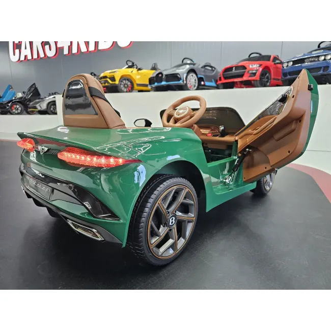 Mae Ina Electrica Bentley Bacalar 12v Verde Metalic, Licenta Oficiala ,   Ue I Verticale, Telecomanda 2.4g Pjbc4k1008groen