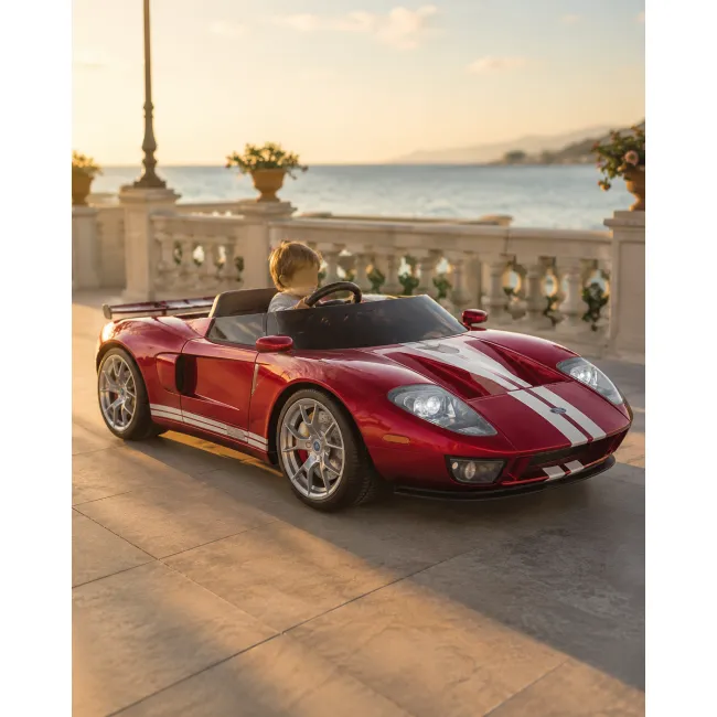Mae Ina Electrica Ford Gt 24v Roe U Metalic, 2 Locuri, Licenta Oficiala ,   Telecomanda 2.4g, Ue I Functionale Pjbc4k0325