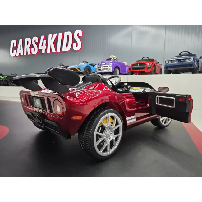 Mae Ina Electrica Ford Gt 24v Roe U Metalic, 2 Locuri, Licenta Oficiala ,   Telecomanda 2.4g, Ue I Functionale Pjbc4k0325