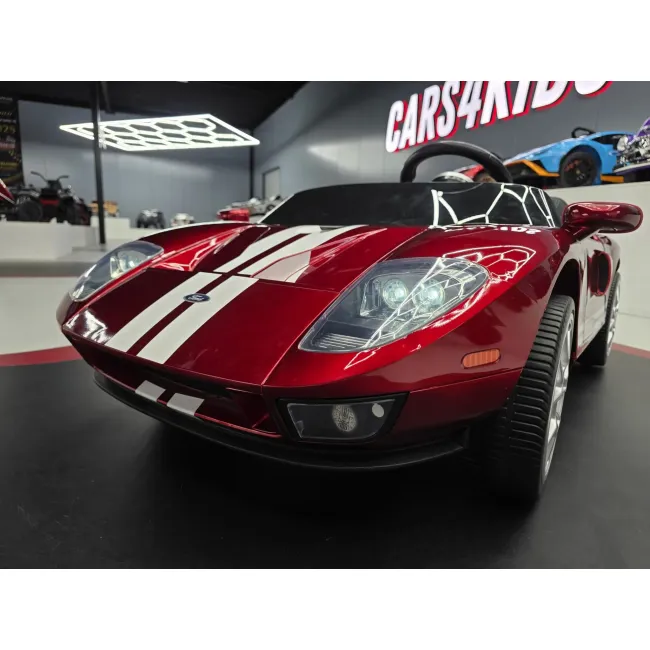 Mae Ina Electrica Ford Gt 24v Roe U Metalic, 2 Locuri, Licenta Oficiala ,   Telecomanda 2.4g, Ue I Functionale Pjbc4k0325