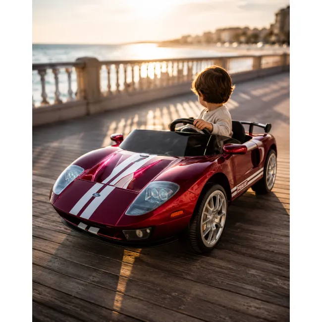Mae Ina Electrica Ford Gt 24v Roe U Metalic, 2 Locuri, Licenta Oficiala ,   Telecomanda 2.4g, Ue I Functionale Pjbc4k0325