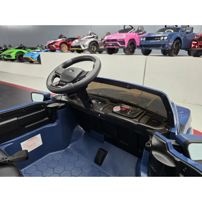 Mae Ina Electrica Ford Raptor 24v Albastru, 2 Locuri, Licenta Oficiala ,   Telecomanda 2.4g, Scaun Piele Pjbc4k0985blauw