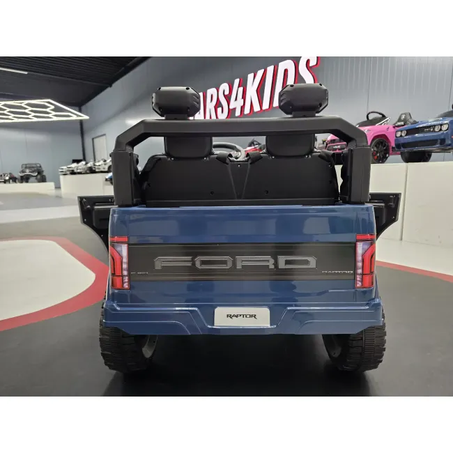 Mae Ina Electrica Ford Raptor 24v Albastru, 2 Locuri, Licenta Oficiala ,   Telecomanda 2.4g, Scaun Piele Pjbc4k0985blauw