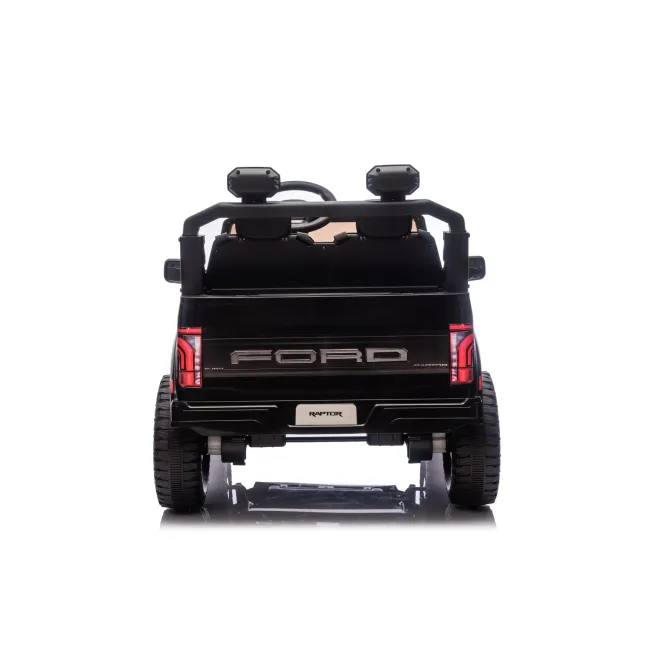 Mae Ina Electrica Ford Raptor 24v Negru, 2 Locuri, Licenta Oficiala ,   Telecomanda 2.4g, Scaun Piele Pjbc4k0985zwart