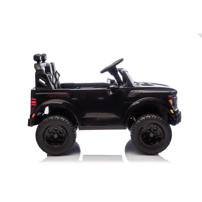 Mae Ina Electrica Ford Raptor 24v Negru, 2 Locuri, Licenta Oficiala ,   Telecomanda 2.4g, Scaun Piele Pjbc4k0985zwart