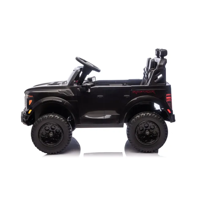 Mae Ina Electrica Ford Raptor 24v Negru, 2 Locuri, Licenta Oficiala ,   Telecomanda 2.4g, Scaun Piele Pjbc4k0985zwart