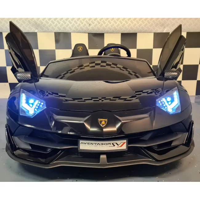 Mae Ina Electrica Lamborghini Aventador Svj 24v Negru, 2 Locuri, Licenta Oficiala ,   Drift, Ue I Verticale, Telecomanda Pjbc4k202824vmetalliczwart