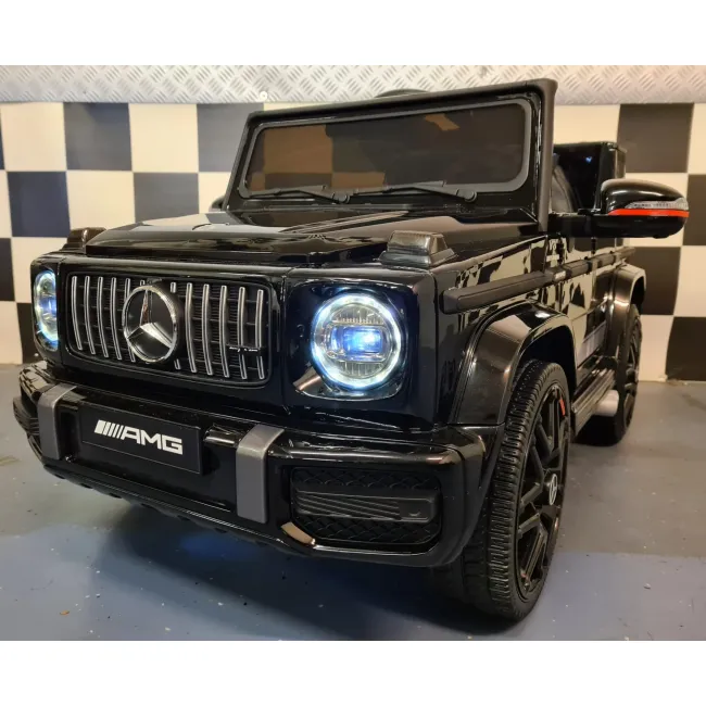 Mae Ina Electrica Mercedes G63 Amg 12v Negru, Licenta Oficiala ,   4 Motoare, Telecomanda 2.4g Pjbc4k0002zwart