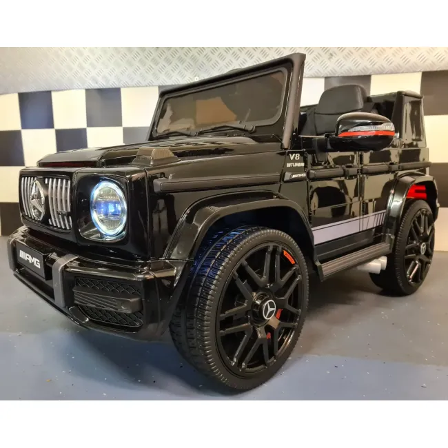 Mae Ina Electrica Mercedes G63 Amg 12v Negru, Licenta Oficiala ,   4 Motoare, Telecomanda 2.4g Pjbc4k0002zwart
