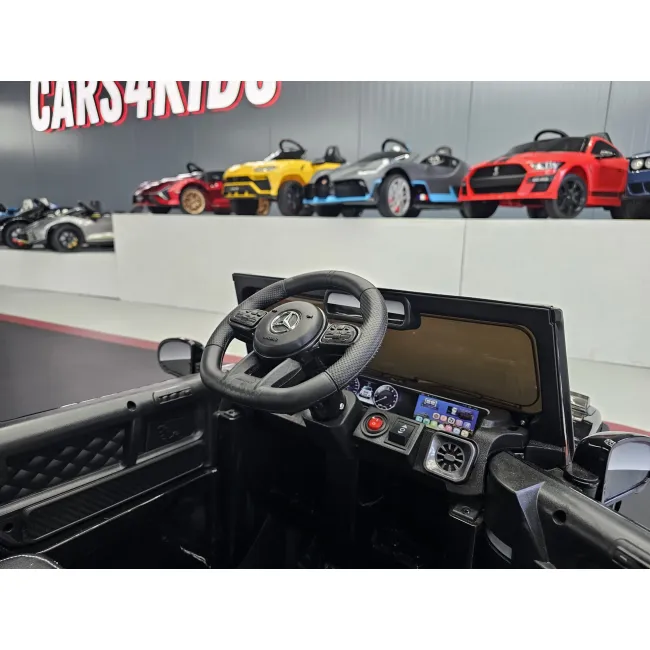 Mae Ina Electrica Mercedes G63 Amg 12v Negru, Licenta Oficiala ,   4 Motoare, Telecomanda 2.4g Pjbc4k0002zwart