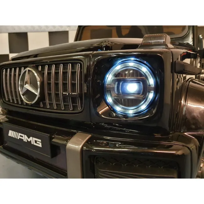 Mae Ina Electrica Mercedes G63 Amg 12v Negru, Licenta Oficiala ,   4 Motoare, Telecomanda 2.4g Pjbc4k0002zwart