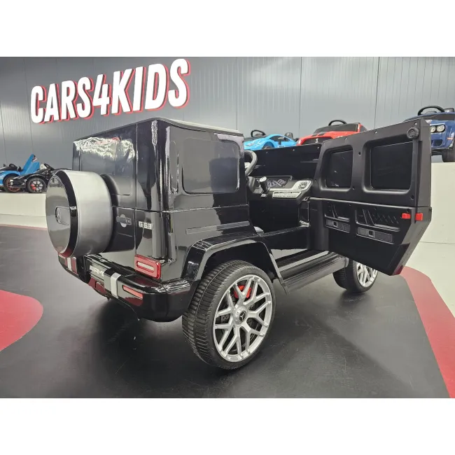 Mae Ina Electrica Mercedes G63 Amg 24v Negru Metalic, 2 Locuri, Licenta Oficiala ,   Telecomanda 2.4g Pjbc4k307zwart