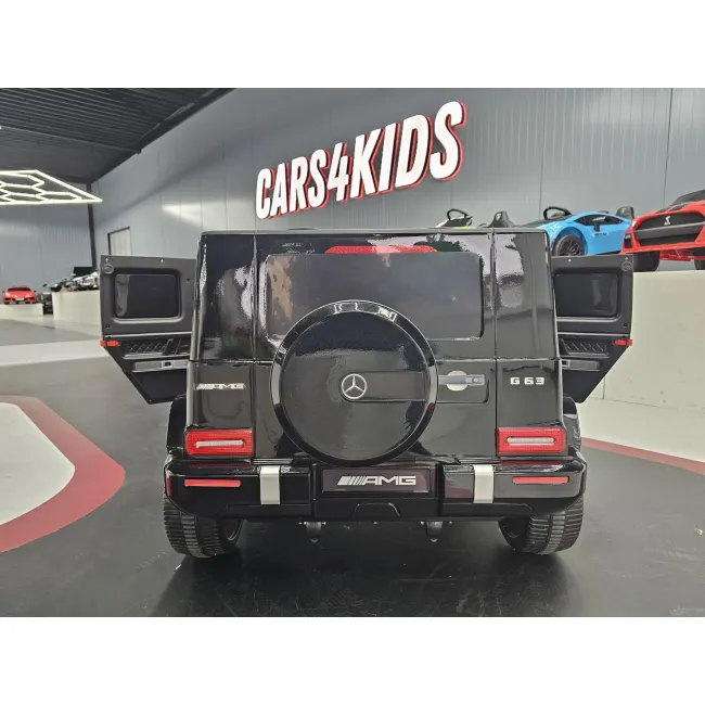 Mae Ina Electrica Mercedes G63 Amg 24v Negru Metalic, 2 Locuri, Licenta Oficiala ,   Telecomanda 2.4g Pjbc4k307zwart