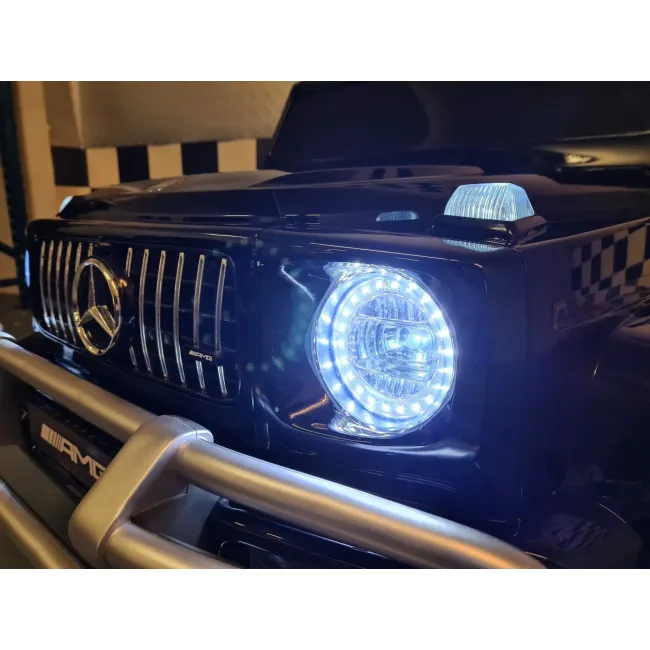 Mae Ina Electrica Mercedes G63 Amg 24v Negru Metalic, 2 Locuri, Licenta Oficiala ,   Telecomanda 2.4g Pjbc4k307zwart