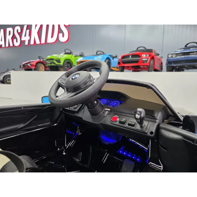Mae Inuta Electrica Pentru Copii Bmw M5 24v Negru Metalic ,   Suspensii, Bluetooth, Scaun Reglabil, Telecomanda 2.4g, Roti Eva   3 Ani+, Max. 30 Kg Pjbc4k118zwart