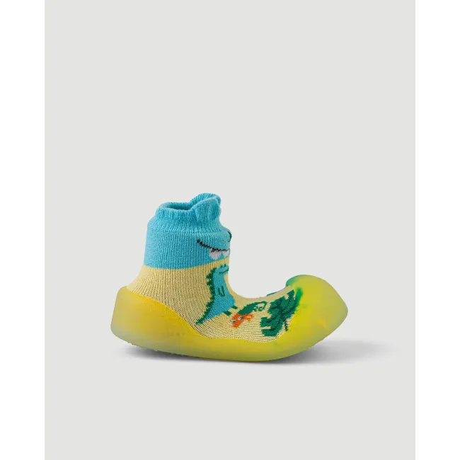 Pantofi Barefoot Primii Pae I Chameleon Dino Sky ,   Ie I Schimba Culoarea A N Soare   Bigtoes, 20 Eu, 6 - 12 Luni Pjbcha151