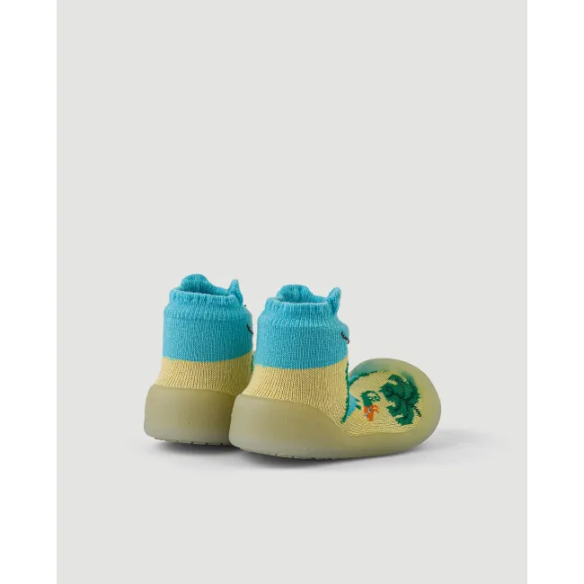 Pantofi Barefoot Primii Pae I Chameleon Dino Sky ,   Ie I Schimba Culoarea A N Soare   Bigtoes, 20 Eu, 6 - 12 Luni Pjbcha151