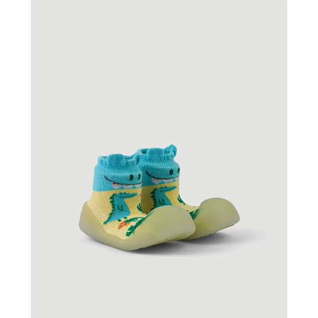 Pantofi Barefoot Primii Pae I Chameleon Dino Sky ,   Ie I Schimba Culoarea A N Soare   Bigtoes, 21.5 Eu, 12 - 18 Luni Pjbcha152