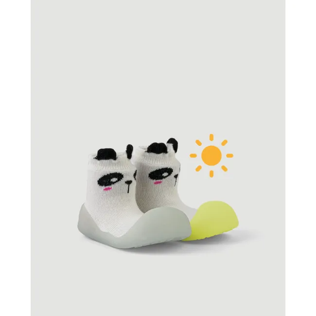 Pantofi Barefoot Primii Pae I Chameleon Forest Panda ,   Ie I Schimba Culoarea A N Soare   Bigtoes, 20 Eu, 6 - 12 Luni Pjbcha271
