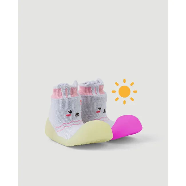 Pantofi Barefoot Primii Pae I Chameleon Iepuras ,   Ie I Schimba Culoarea A N Soare   Bigtoes, 22.5 Eu, 18 - 24 Luni Pjbch013