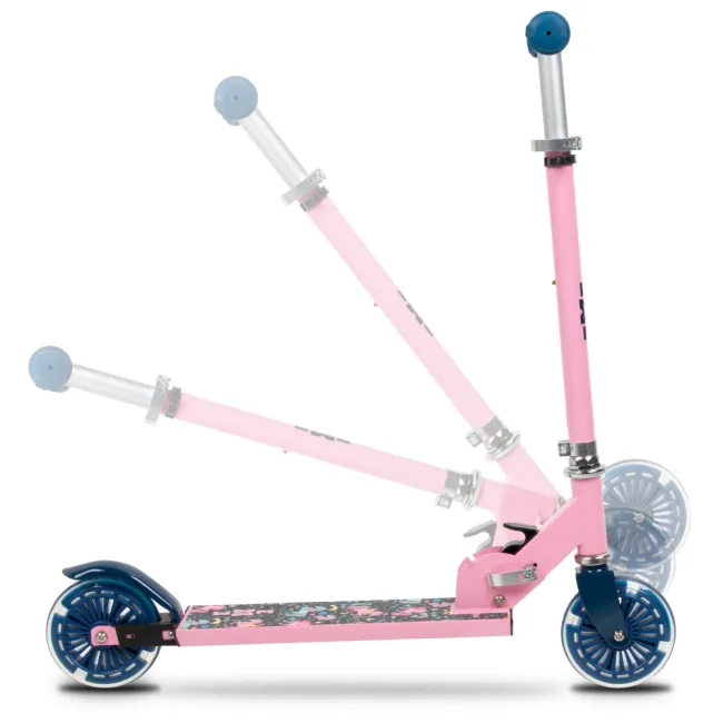 Trotineta Copii 2 Roti Kidwell Skipo Unicorn, Pliabila, Roti Led, Usoara 2 Kg, 3+ Ani, Pana La 50 Kg Pjbhsskic01