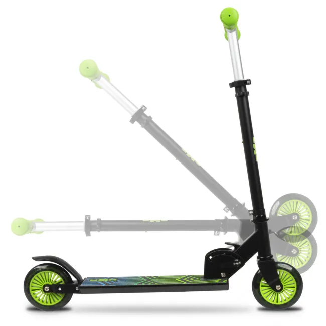 Trotineta Copii 2 Roti Kidwell Skipo Zone, Pliabila, Roti Led, Usoara 2 Kg, 3+ Ani, Pana La 50 Kg Pjbhsskih01