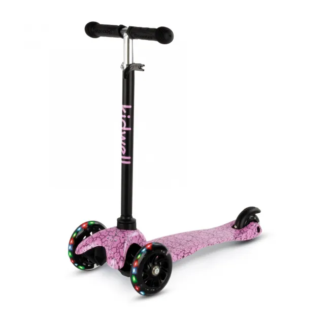Trotineta Copii 3 Roti Kidwell Uno Clouds, Ultra Usoara 1.8 Kg, Roti Led, Reglabila, 3+ Ani Pjbhubauno02a3