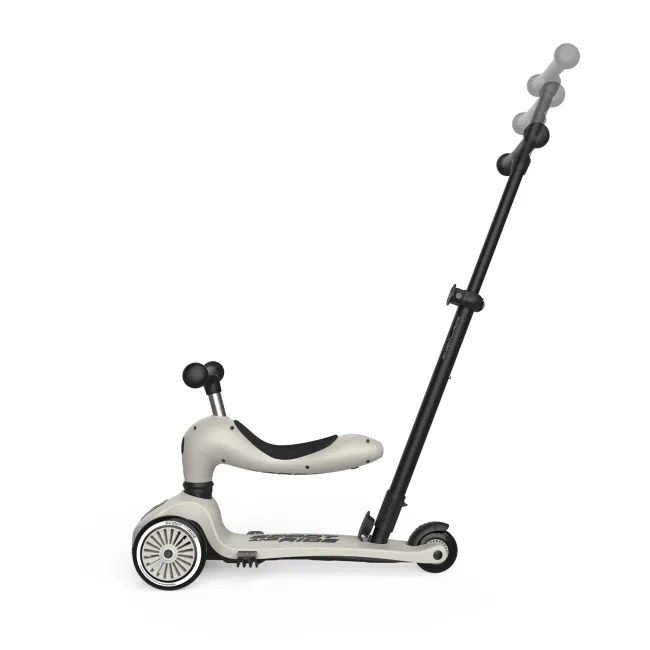 Trotineta Copii 3in1 Premium Scoot  Ride Highwaykick 1 Push And Go Miffy, Cu E Ezut E I Maner Pentru Parinte, Sistem Anti-rasturnare, 1,  5 Ani (max. 50 Kg) Pjb54155