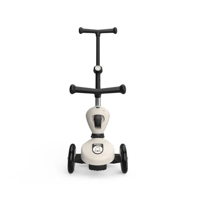 Trotineta Copii 3in1 Premium Scoot  Ride Highwaykick 1 Push And Go Miffy, Cu E Ezut E I Maner Pentru Parinte, Sistem Anti-rasturnare, 1,  5 Ani (max. 50 Kg) Pjb54155
