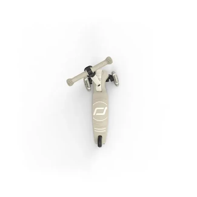 Trotineta Copii Pliabila, Reglabila, Roti Luminoase, Highwaykick 3s Led Ash, 3+ Ani, Pana La 50 Kg, Scoot  Ride Pjb00937