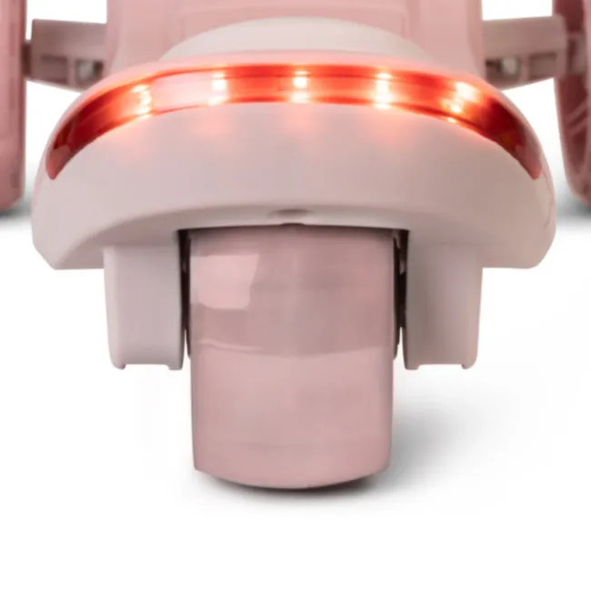 Trotineta Evolutiva 2 A N 1 Saro , &oelig;cool Rider,   Pink, 12 Luni+, Pliabila, Cu Scaunel, Bluetooth + Difuzor, Roti Led, Frana Spate, Max. 50 Kg Pjb89101