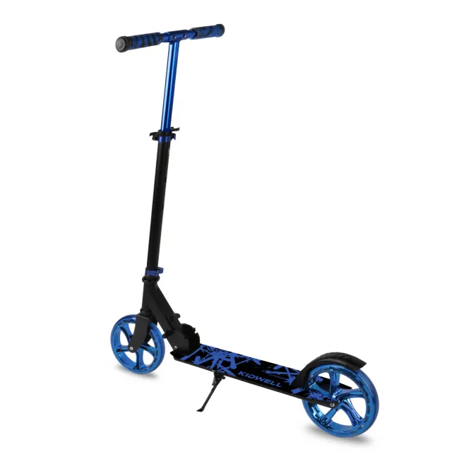 Trotineta Pliabila Kidwell Blast Blue, Roti Mari 200 Mm, Rulmenti Abec-7, Ultra Usoara 3.8 Kg, 100 Kg, 8+ Ani Pjbhuskbla01a1