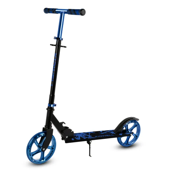 Trotineta Pliabila Kidwell Blast Blue, Roti Mari 200 Mm, Rulmenti Abec-7, Ultra Usoara 3.8 Kg, 100 Kg, 8+ Ani Pjbhuskbla01a1