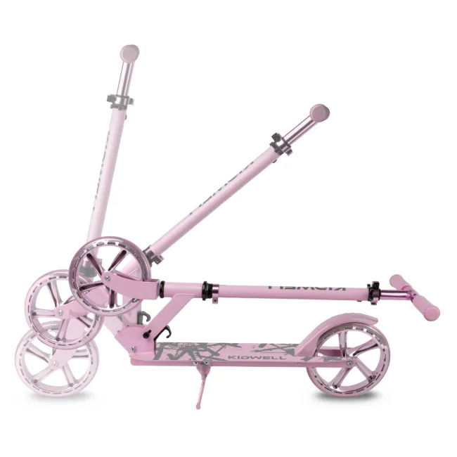 Trotineta Pliabila Kidwell Blast Light Pink, Roti Mari 200 Mm, Rulmenti Abec-7, Ultra Usoara 3.8 Kg, 100 Kg, 8+ Ani Pjbhuskbla01a3