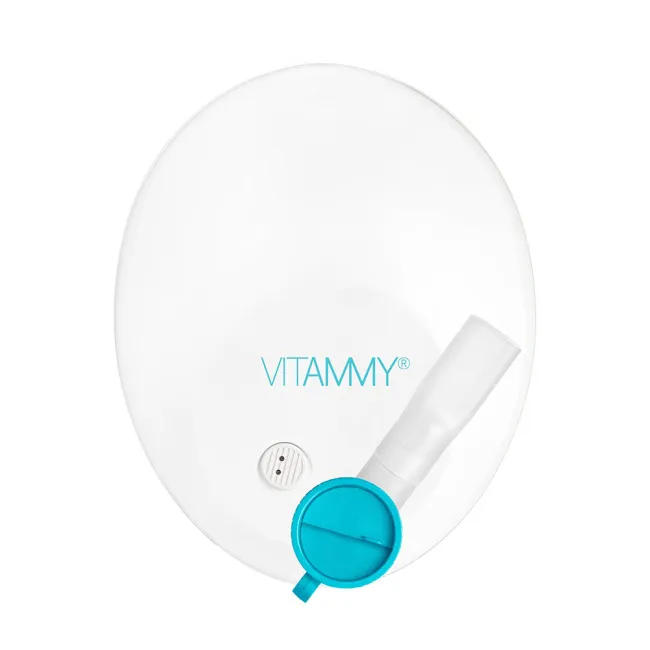 Aparat de aerosoli Vitammy eNEB, nebulizator cu compresor, 3 moduri de nebulizare, 3 masti, piesa bucala, furtun de 1.6 m, 5 filtre aer, oprire automata BITVitammyeNEB