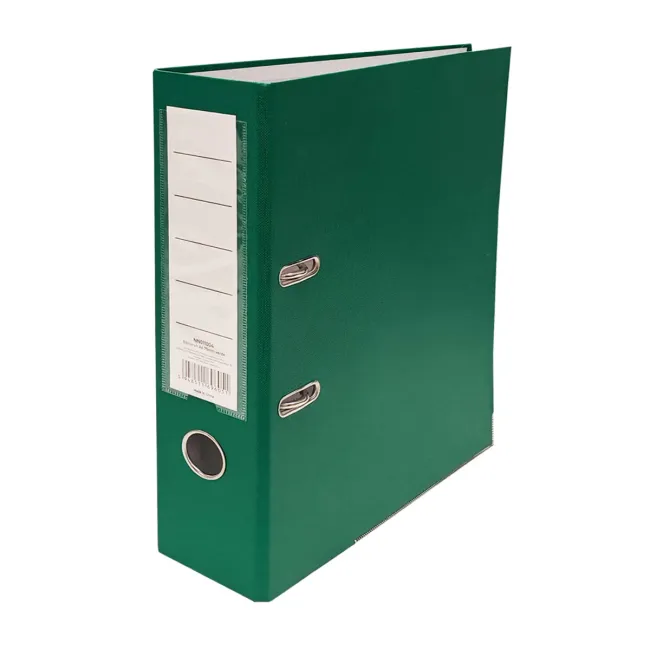 Biblioraft, A4, 75 mm, verde, mecanism nemontat BPTCNN011004