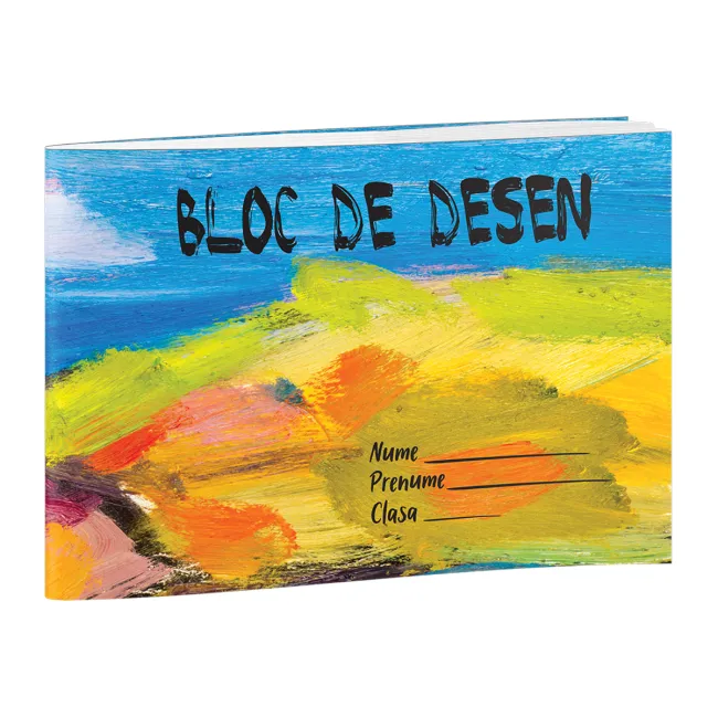 Caiet desen capsat RTC, 176x250, 24 file, 100g BPTCCI983105