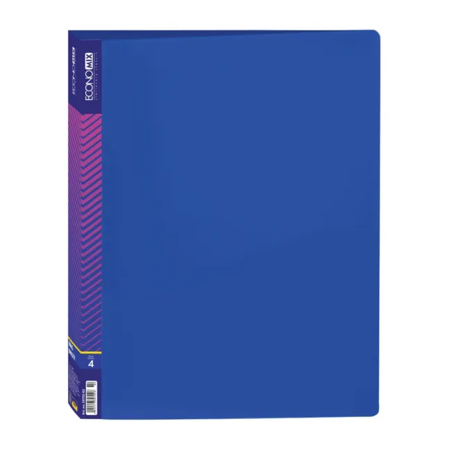 Caiet mecanic, 4 inele, 25 mm, albastru, A4 BPTCPY3070202