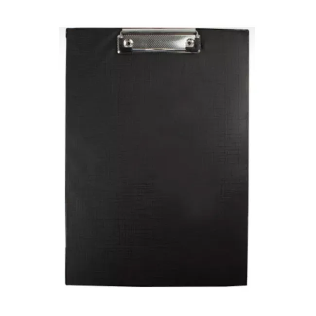 Clipboard carton plastifiat simplu A4 EVOffice, negru BPTCRQ030312