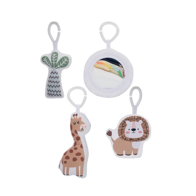 Covoras de joaca cu activitati, Wild life, 120 cm Fillikid