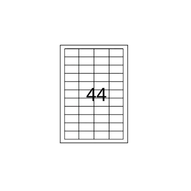 Etichete autoadezive Apli, A4, 48.5 x 25.4 mm, 4400 bucati, 100 coli/top BPTCAL11202