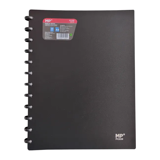 Mapa PP, A4, culori inchise, 25 file protectie BPTCMR930999