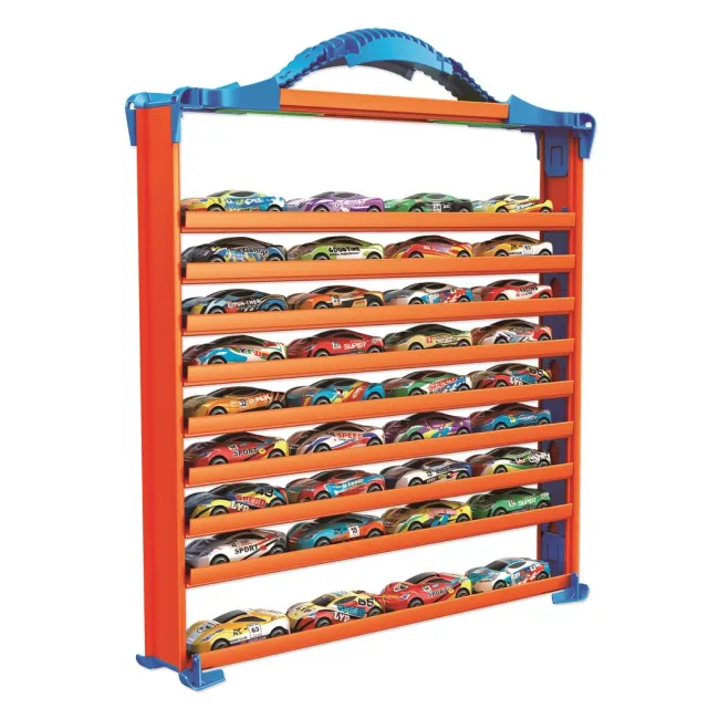 Parcare supraetajata cu pista si 14 masinute incluse RS Toys