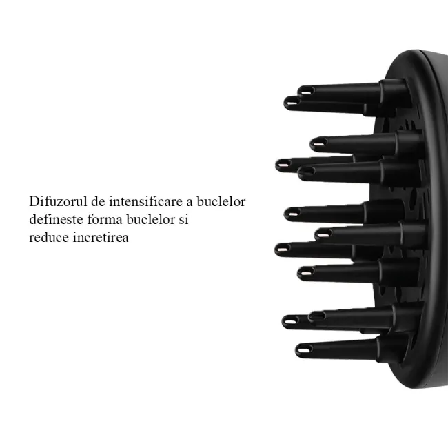 Perie electrica fixa multifunctionala Revlon One-Step Blow-Dry Multi Air Styler 4 in 1 RVDR5373E, 4 capete detasabile, 4 setari de temperatura, pentru toate tipurile si lungimile de par BITRVDR5373E
