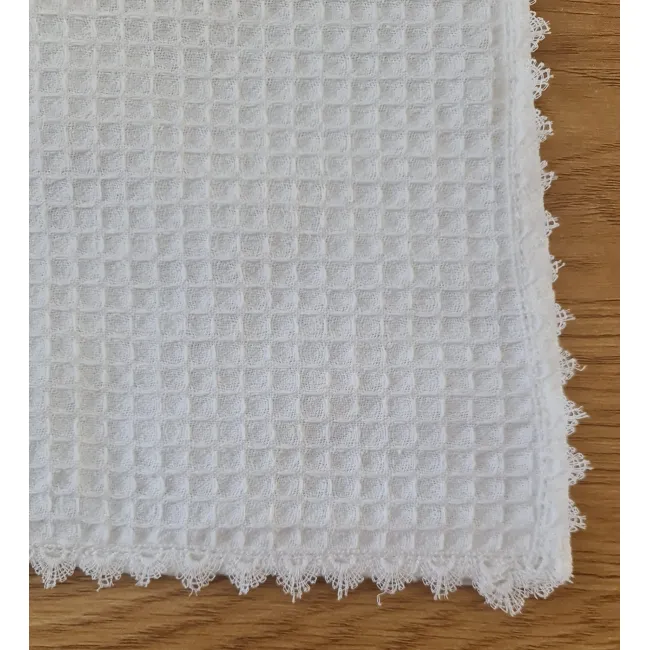 Pled si fasa pentru botez, 100% bumbac Kreis Design