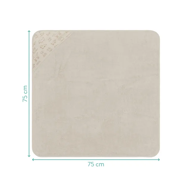 Prosop cu capison DOG Beige 75x75 cm. Fillikid