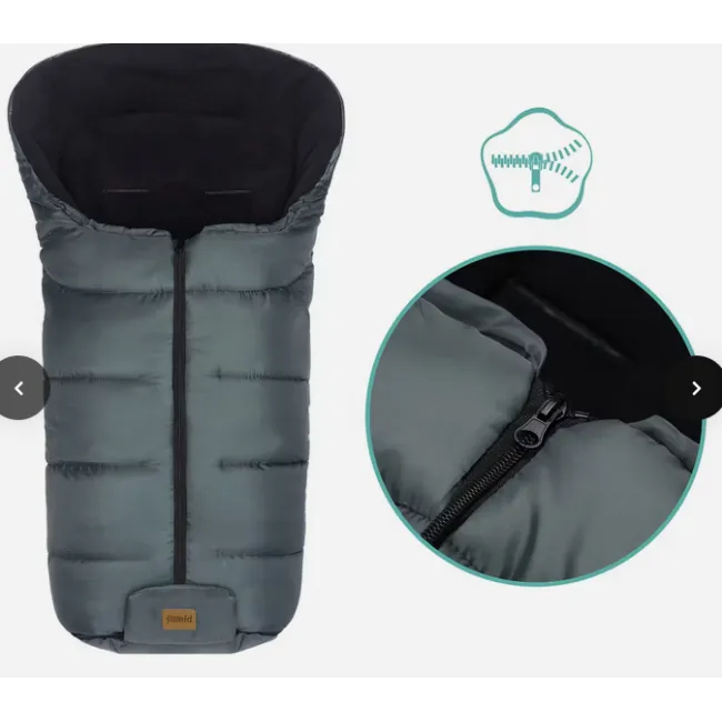 Sac iarna pentru carucior EcoBig dark grey Fillikid