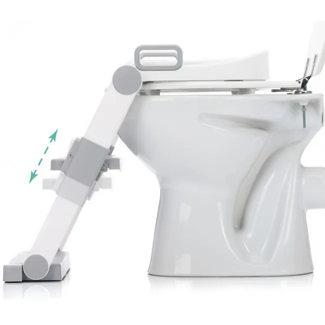 Scara cu reductor WC moale pliabila, 24 luni+, grey white  Fillikid